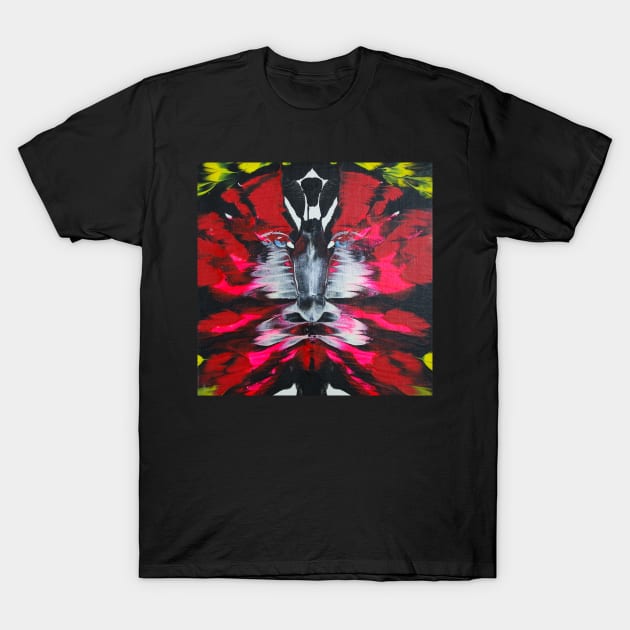 Butterfly Portrait Fiery 293 T-Shirt by artsale